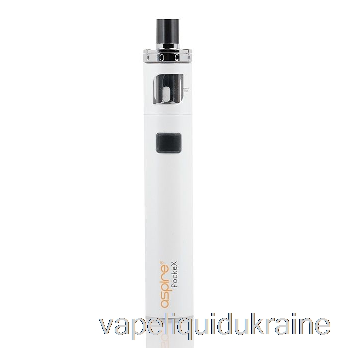 Vape Liquid Ukraine Aspire PockeX AIO Starter Kit White